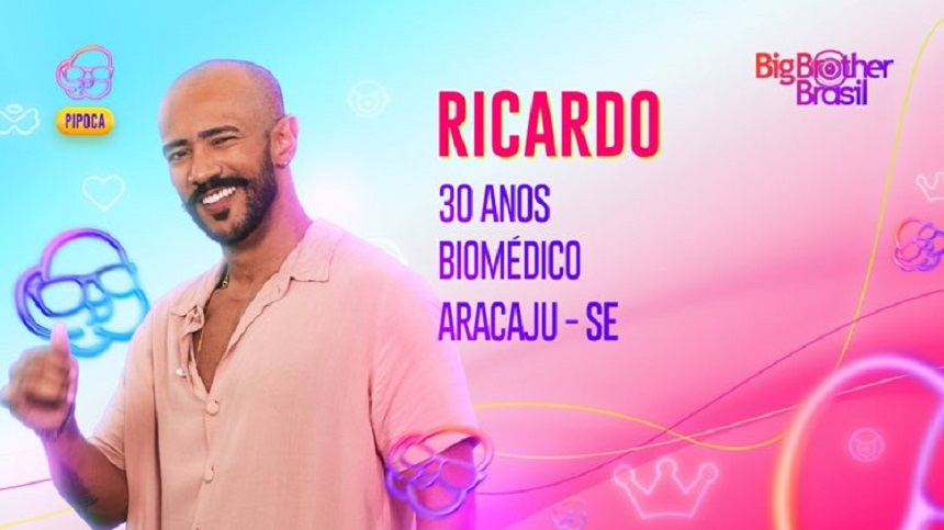 Quem é Ricardo, participante da Pipoca do #BBB23?