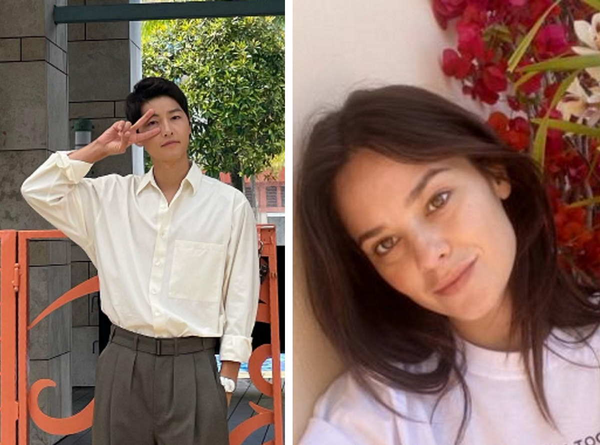 Song Joong Ki e Katy Louise Saunders