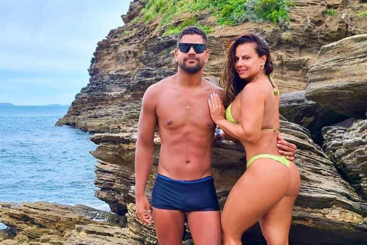 Viviane Araujo e Guilherme Militão
