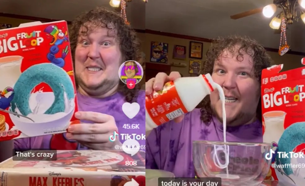 Tiktoker famoso por comer coisas bizarras morre aos 33 anos