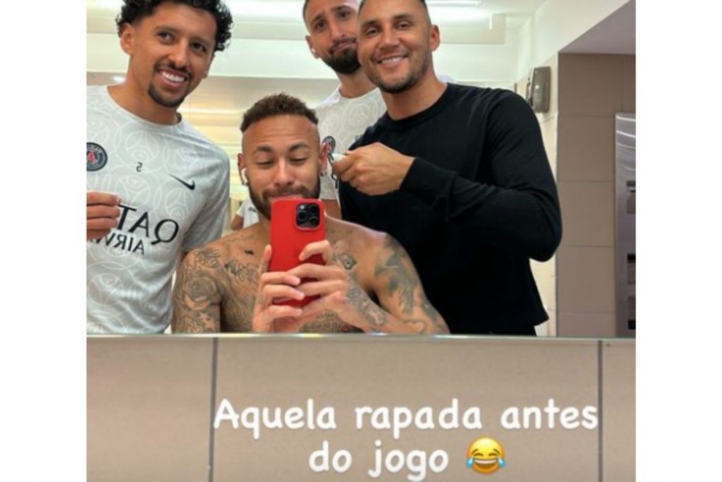 neymar cabelo