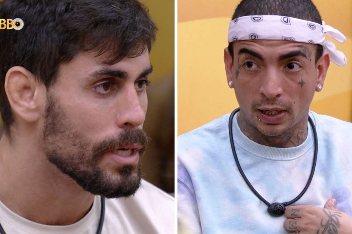 Cara de Sapato e Mc Guimê no BBB23