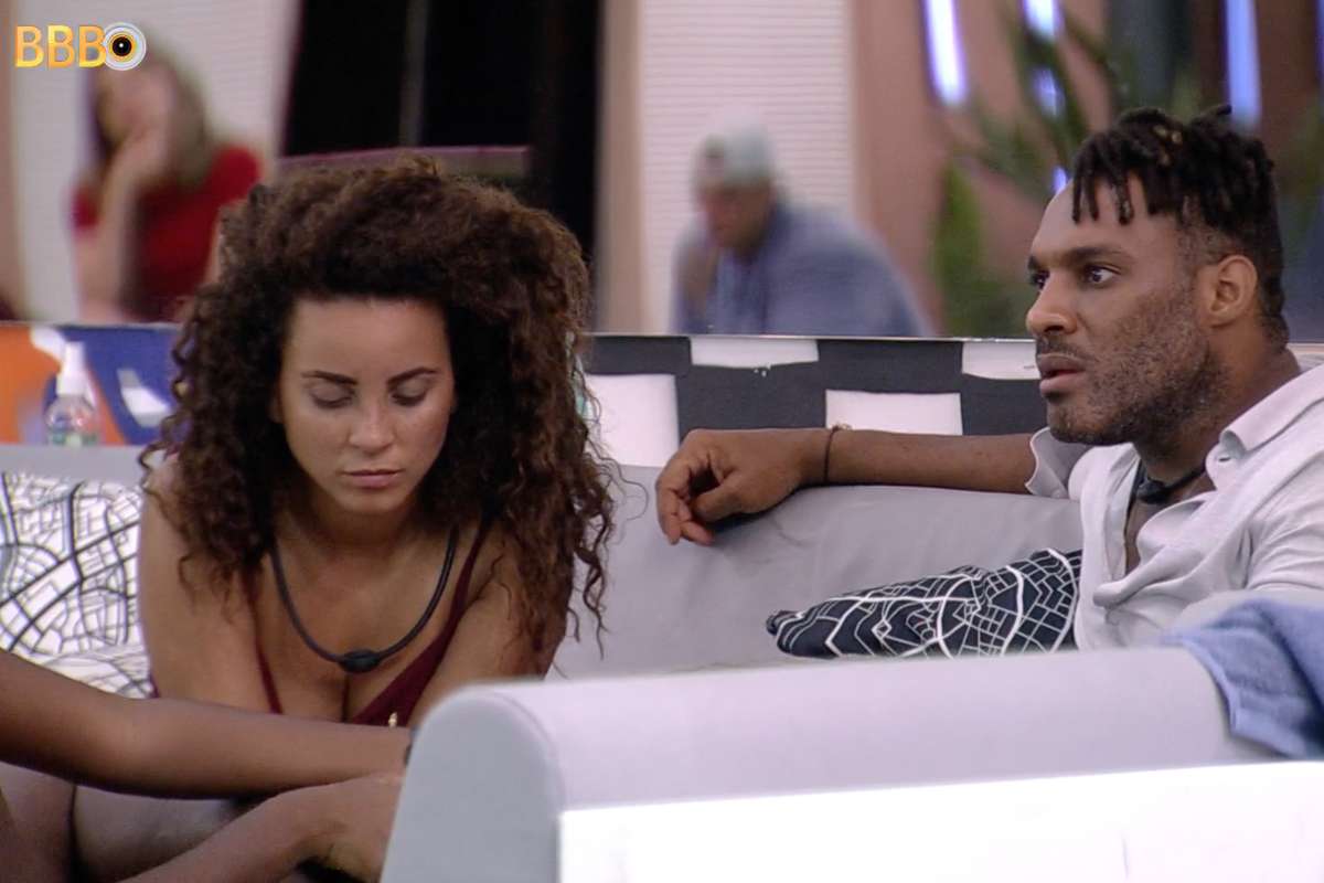 Fred Nicácio e Domitila no BBB23