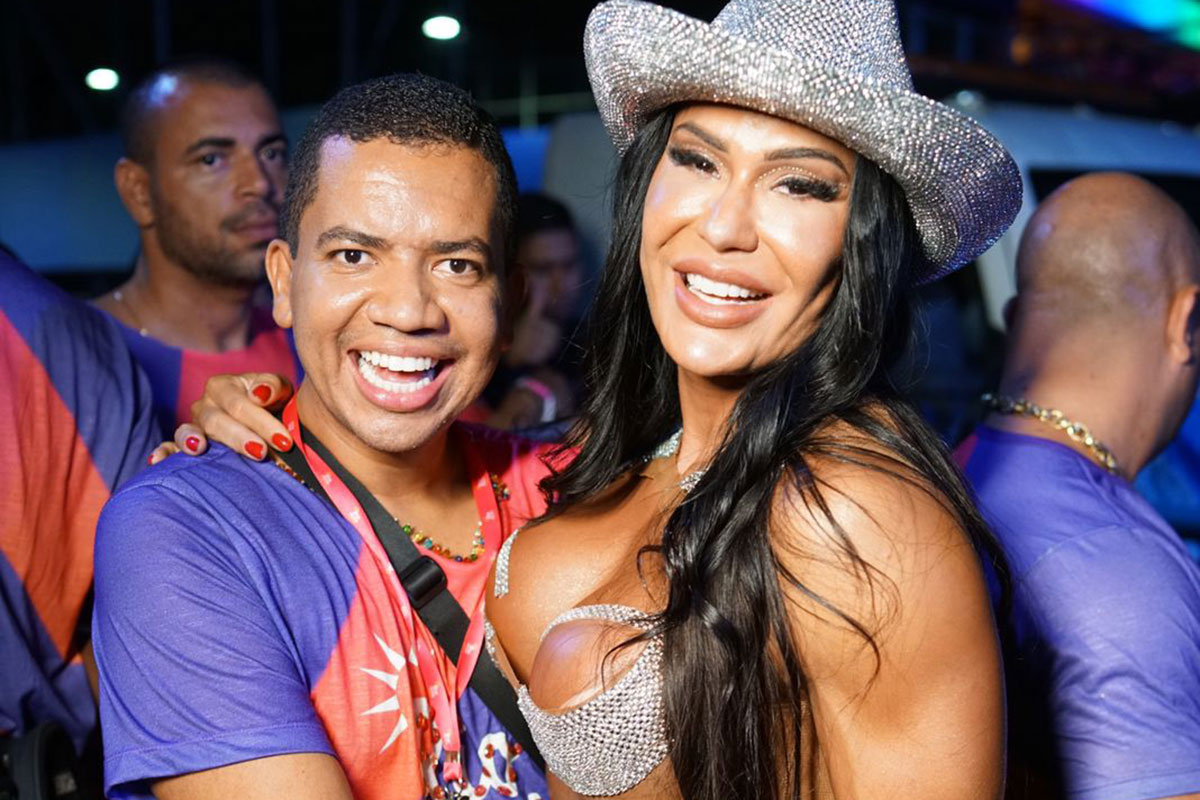 Bruno Gaga e Gracyanne Barbosa