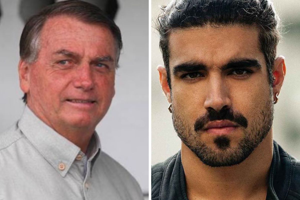 jair bolsonaro e caio castro