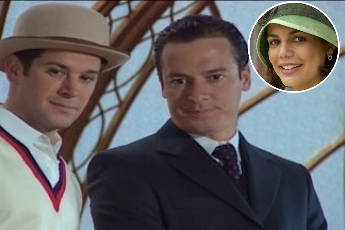 Danilo (Murilo Benício), Guilherme (Rodrigo Faro) e Graça (Nívea Stelmann) em Chocolate comPimenta