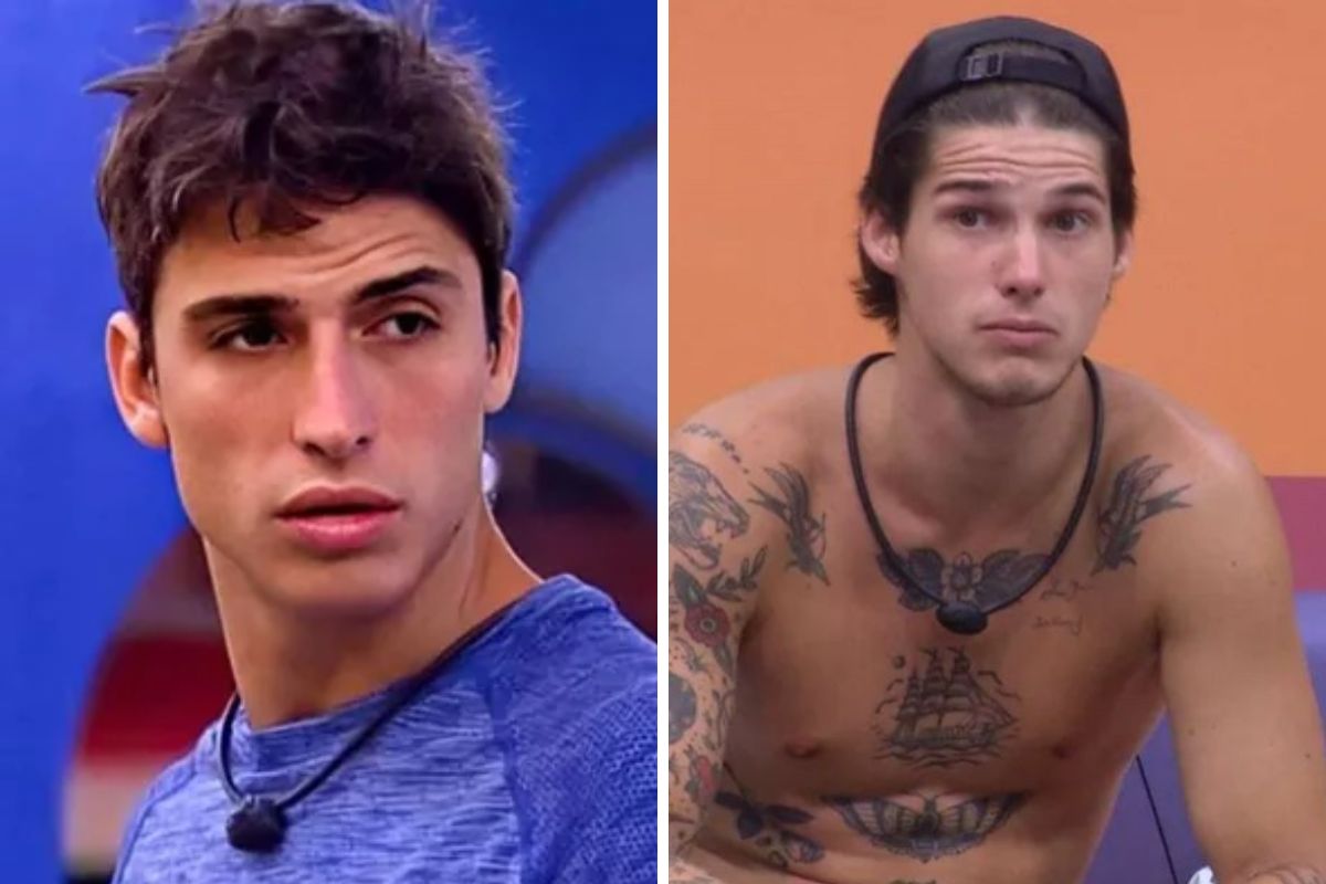 felipe prior e gabriel fop no bbb