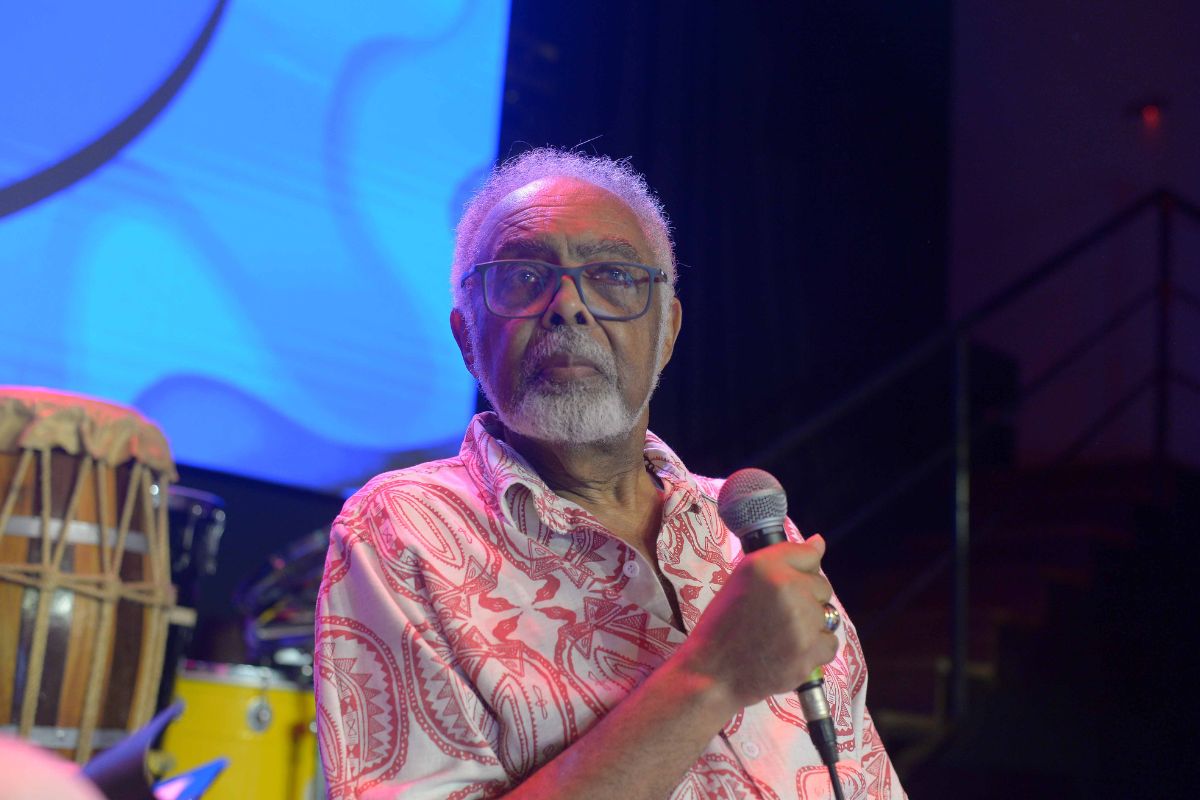 gilberto gil em coletiva de imprensa