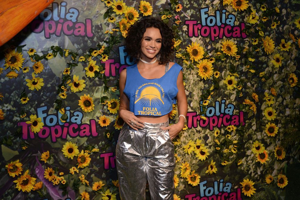 Giovana Cordeiro curtiu Carnaval no Rio de Janeiro