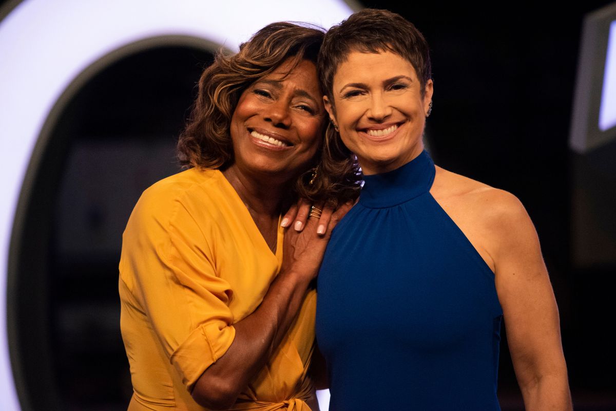 Glória Maria e Sandra Annenberg