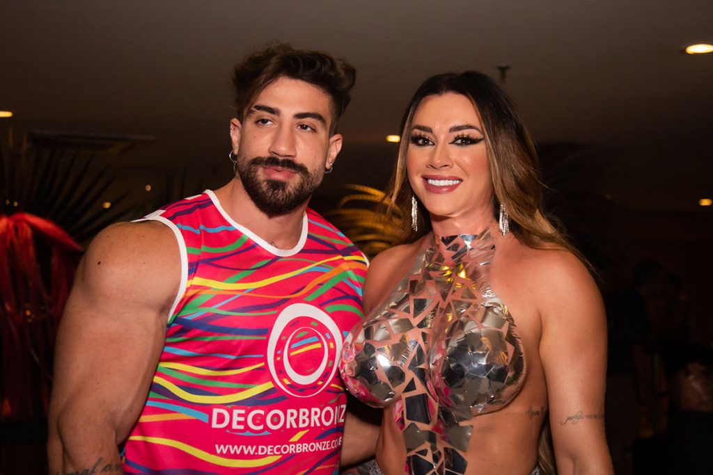 Juju Salimeni com o namorado Diogo Basaglia