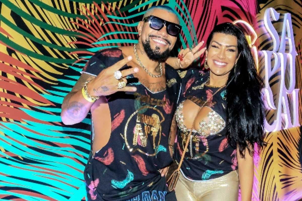 Naldo Benny e Moranguinho curtindo Carnaval do Rio de Janeiro