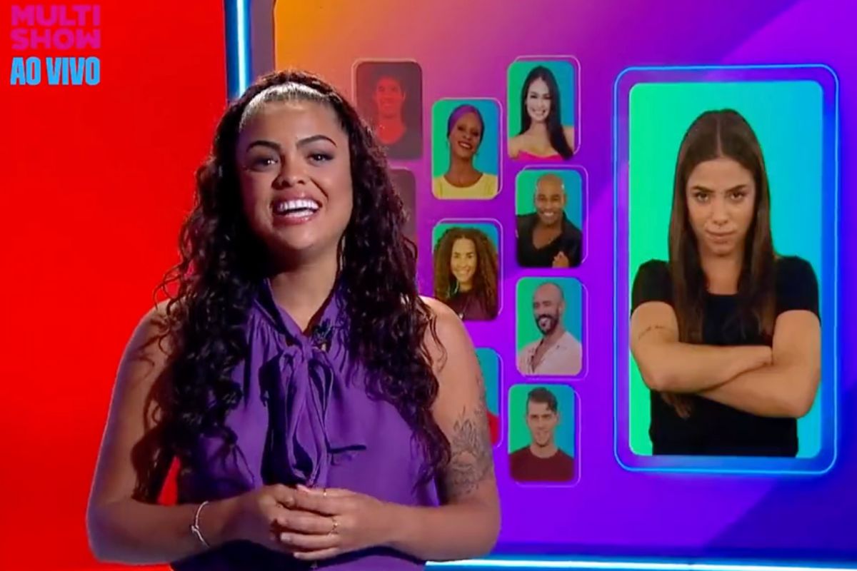 Paula elimina Key do BBB23