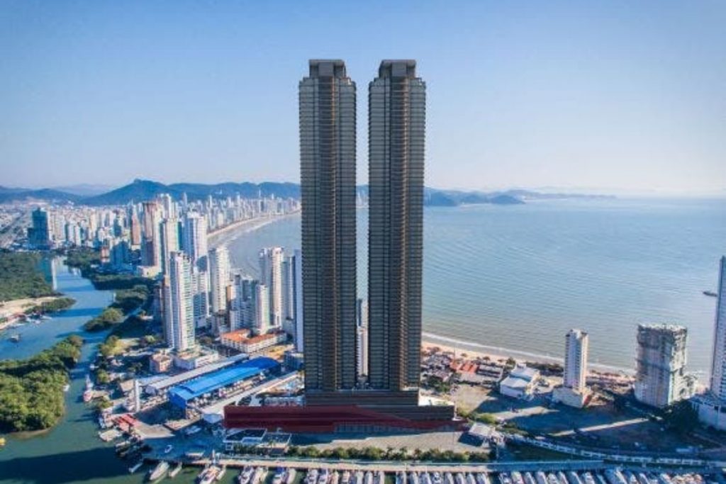 Prédio mais alto do Brasil em Camboriú, Santa Catarina