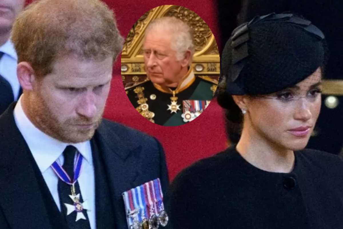 Príncipe Harry, Meghan Markle, Rei Charles III