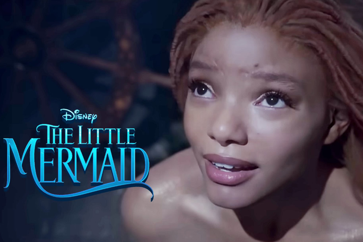 Halle Bailey como Ariel em A Pequena Sereia