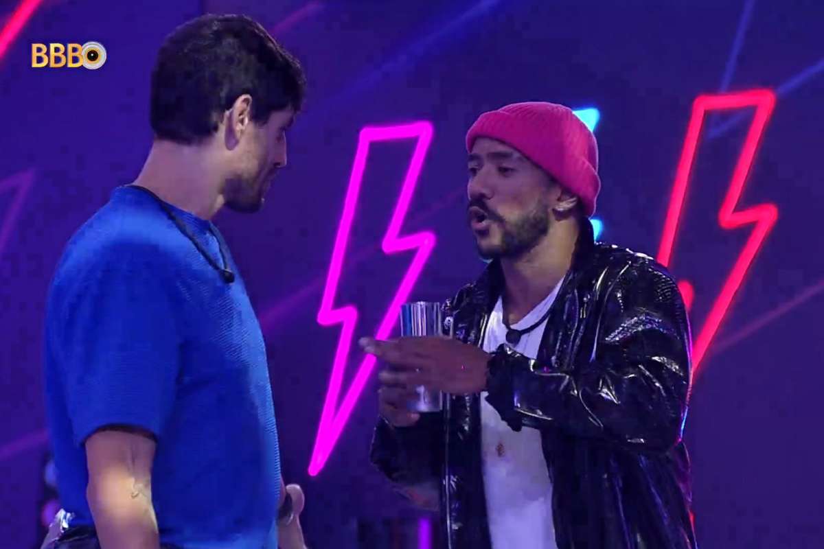 Cara de Sapato e Ricardo no BBB23