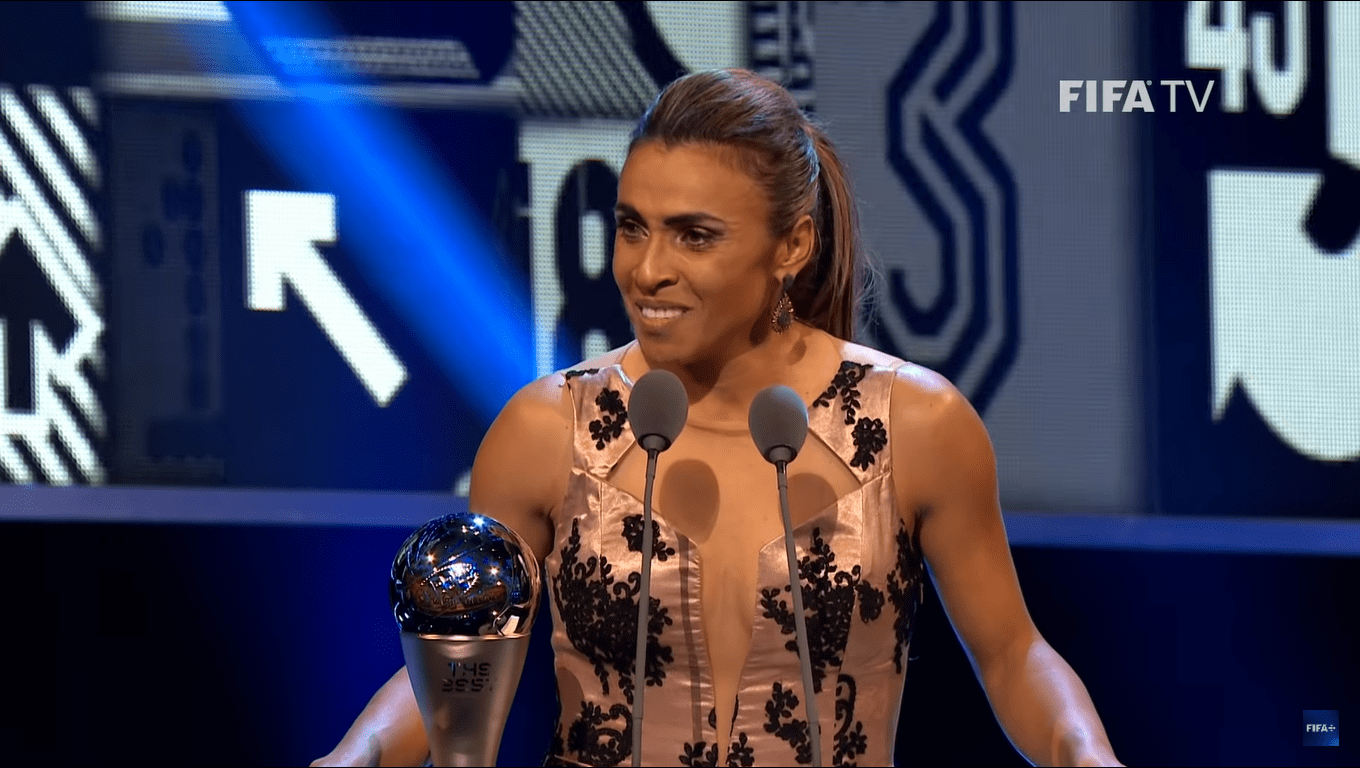 Globo produz série de despedida da jogadora Marta dos gramados