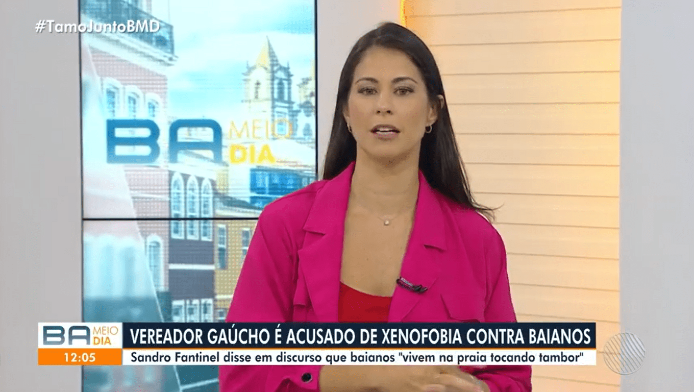 Apresentadora da Globo rebate discurso xenofóbico de vereador: “Para a ignorância o antídoto é o conhecimento”