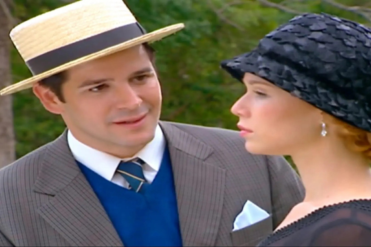 Danilo (Murilo Benício) e Ana Francisca (Mariana Ximenes) em Chocolate Com Pimenta