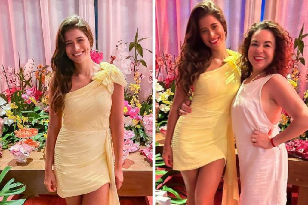 Isadora Cruz comemorou aniversário com elenco de Mar do Sertão