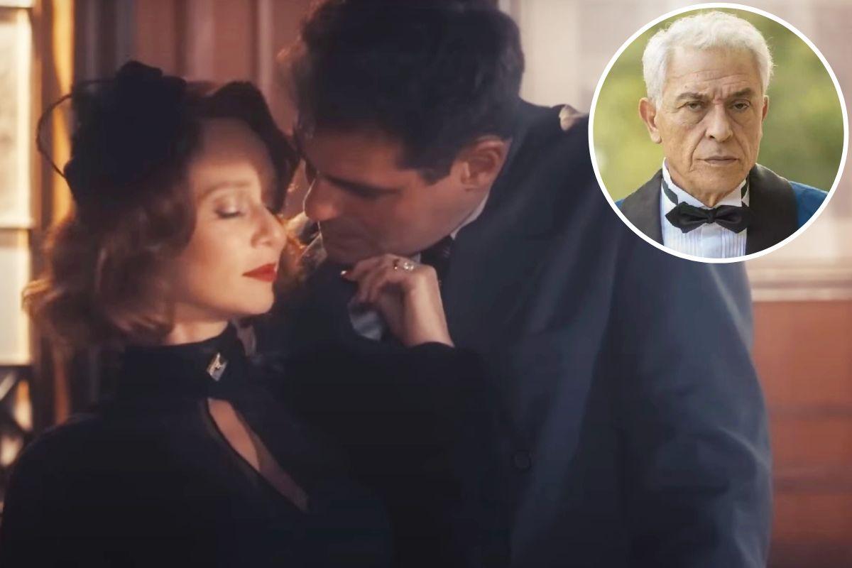 Gilda, Gaspar e Leonel (Mariana Ximenes, Yhiago Lacerda e Paulo Gorgulho) em cena de Amor Perfeito