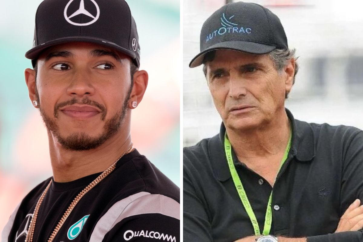 Lewis Hamilton e Nelson Piquet