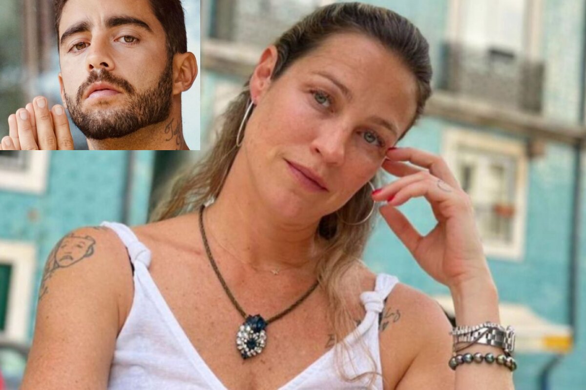 Luana Piovani e Pedro Scooby no detalhe