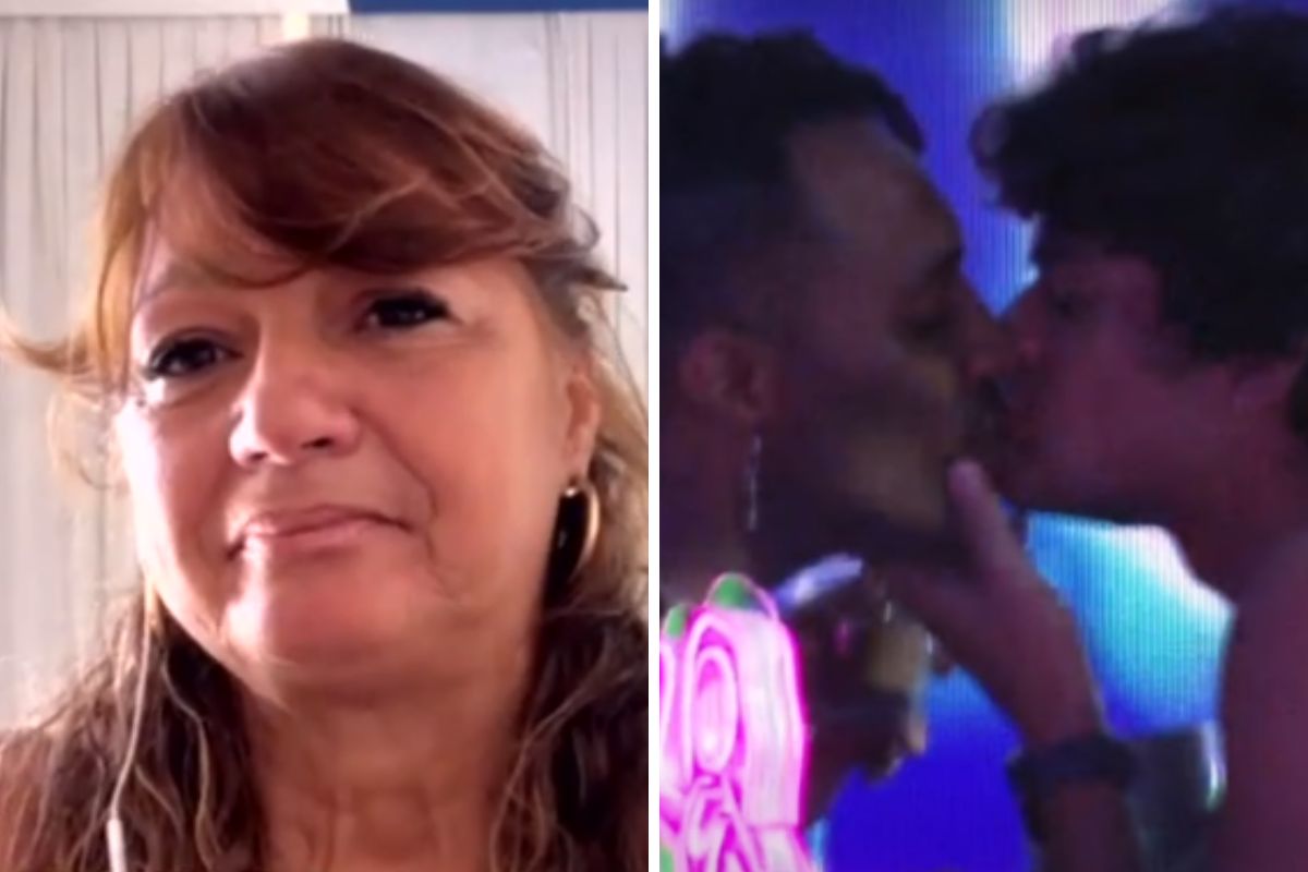 Marisa, mãe de Gabriel Santana, foi a convidada do Encontro