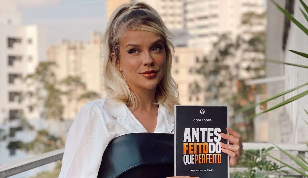 Mulher inspiradora: Gabi Lopes é autora de livro e revela mais um para ser publicado