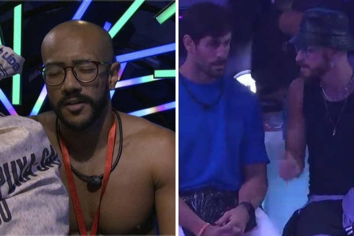 ricardo alface, fred e sapato no bbb23