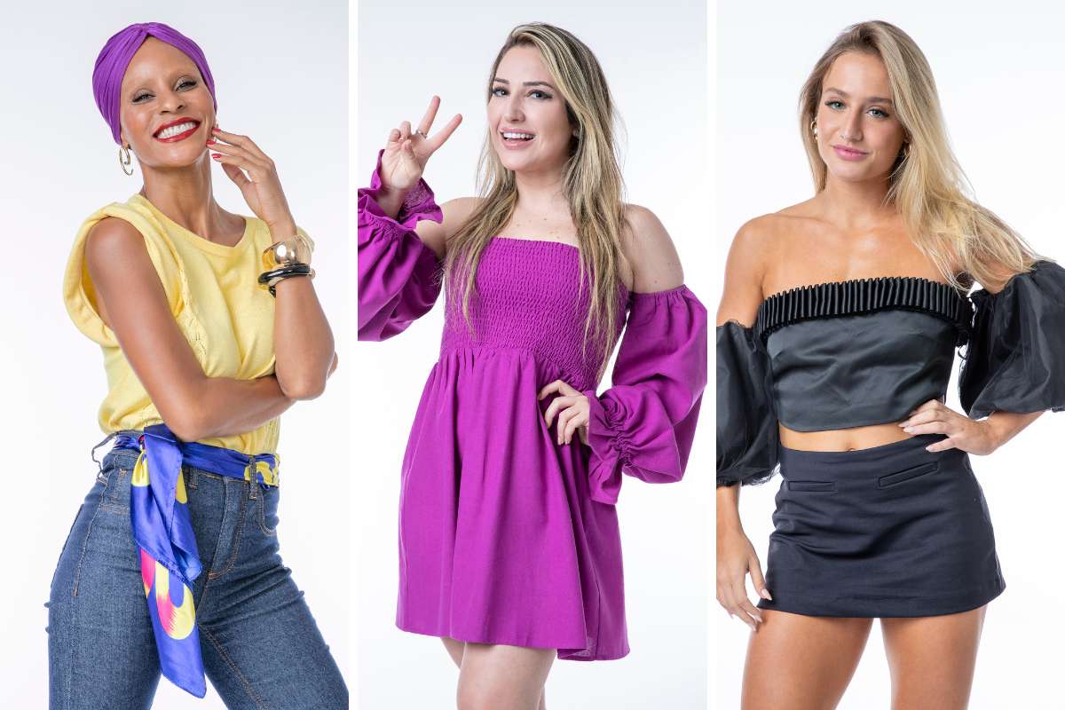 Aline, Amanda e Bruna Griphao no BBB23
