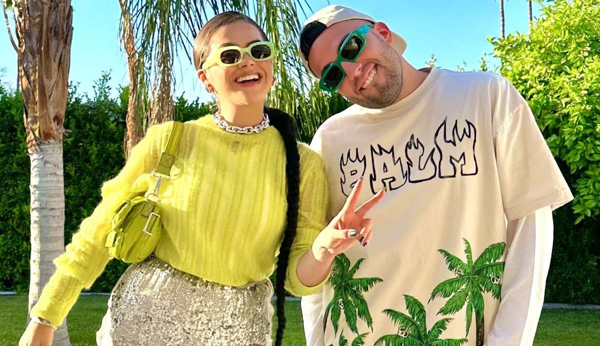 Lucas Rangel curte o Coachella com Maisa