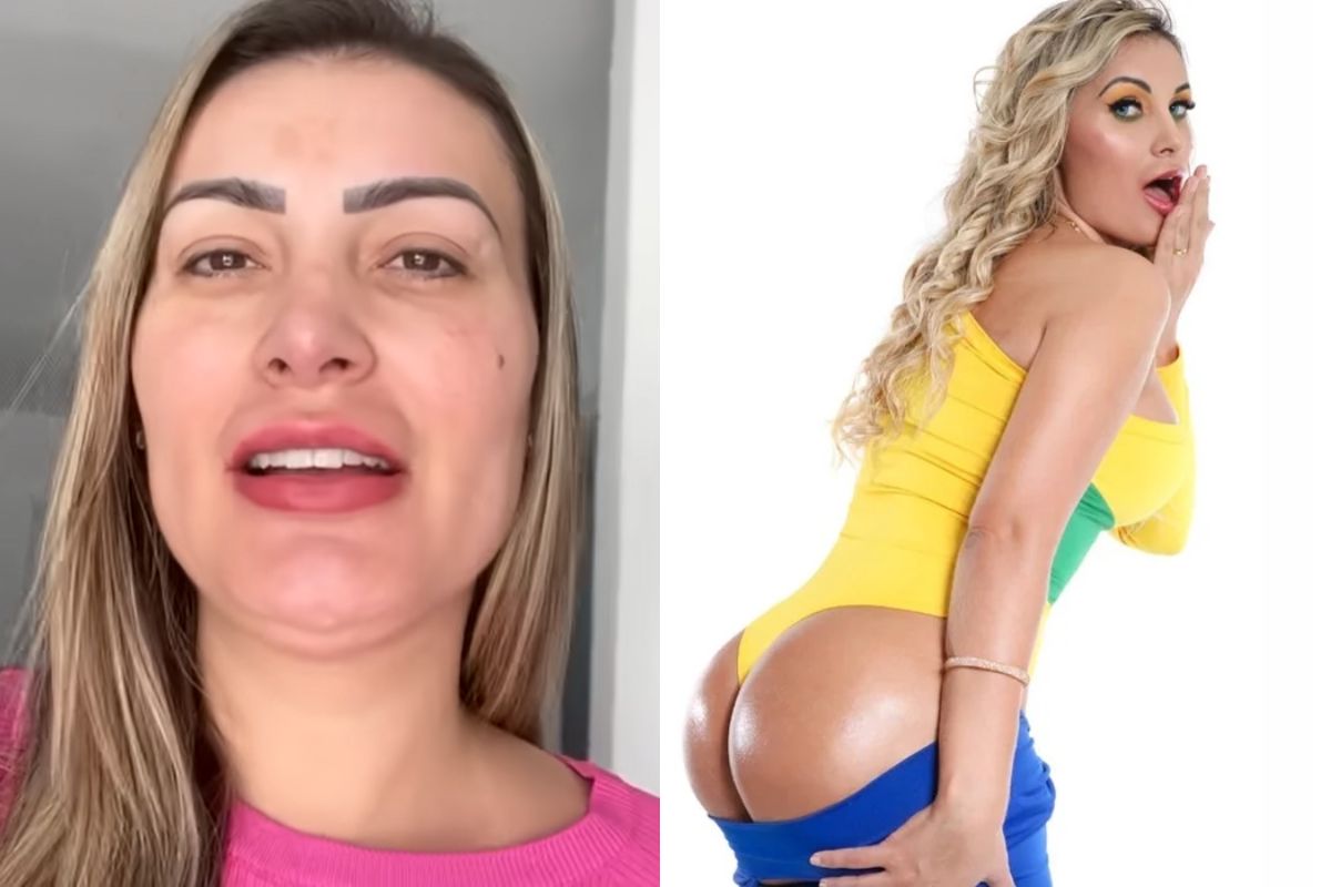 andressa urach falando sobre miss bumbum