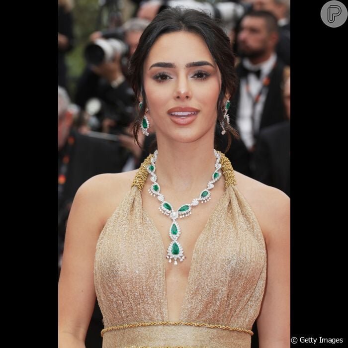 Bruna Biancardi no Festival de Cinema de Cannes. Foto: Reprodução/Getty Images