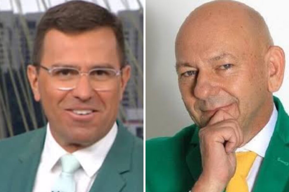 Rodrigo Bocardi e Luciano Hang