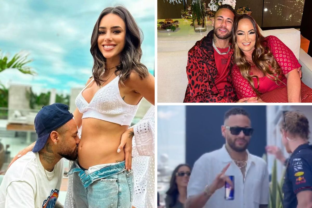 neymar, bruna biancadi e nadine