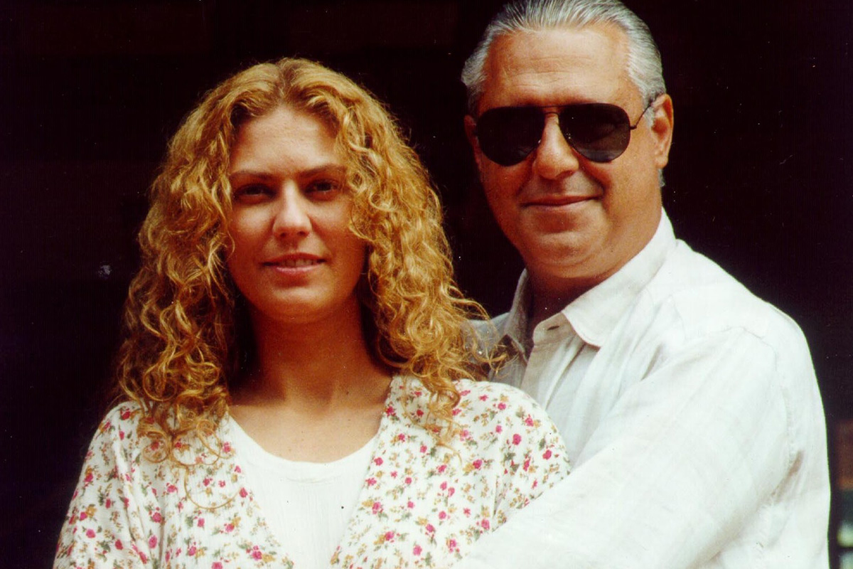 Bruno (Antônio Fagundes) e Luana (Patrícia Pillar) em O Rei do Gado