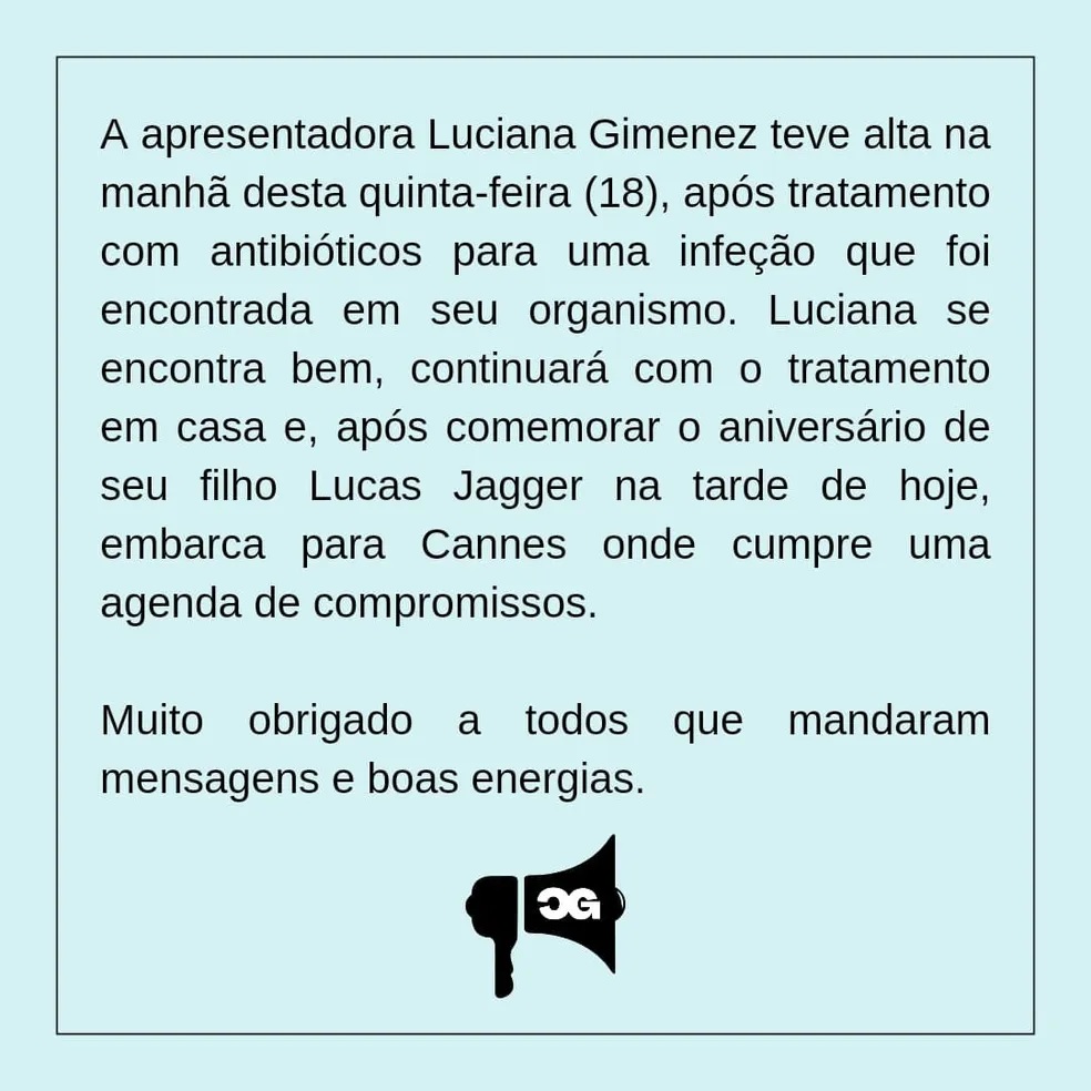 comunicado-luciana-gimenez Comunicado
