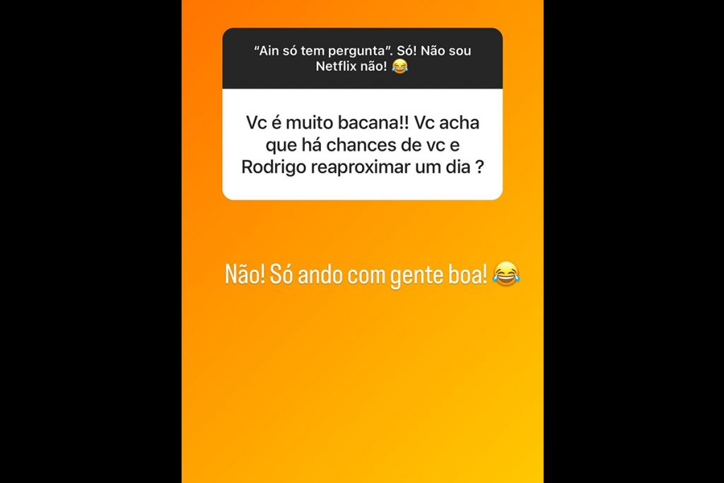 Diogo responde sobre relação polêmica com Rodrigo Mussi