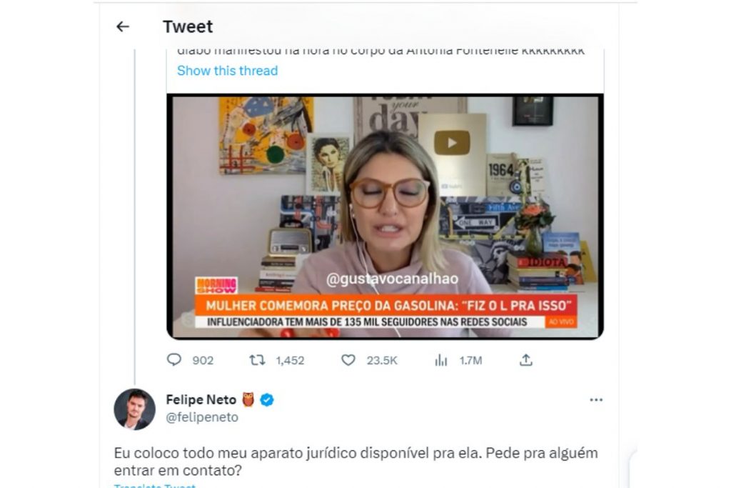 felipe-neto-irma-sonia-antonia-fontenelle-1024x683-1 felipe neto ameaçando processar antônia fontenelle