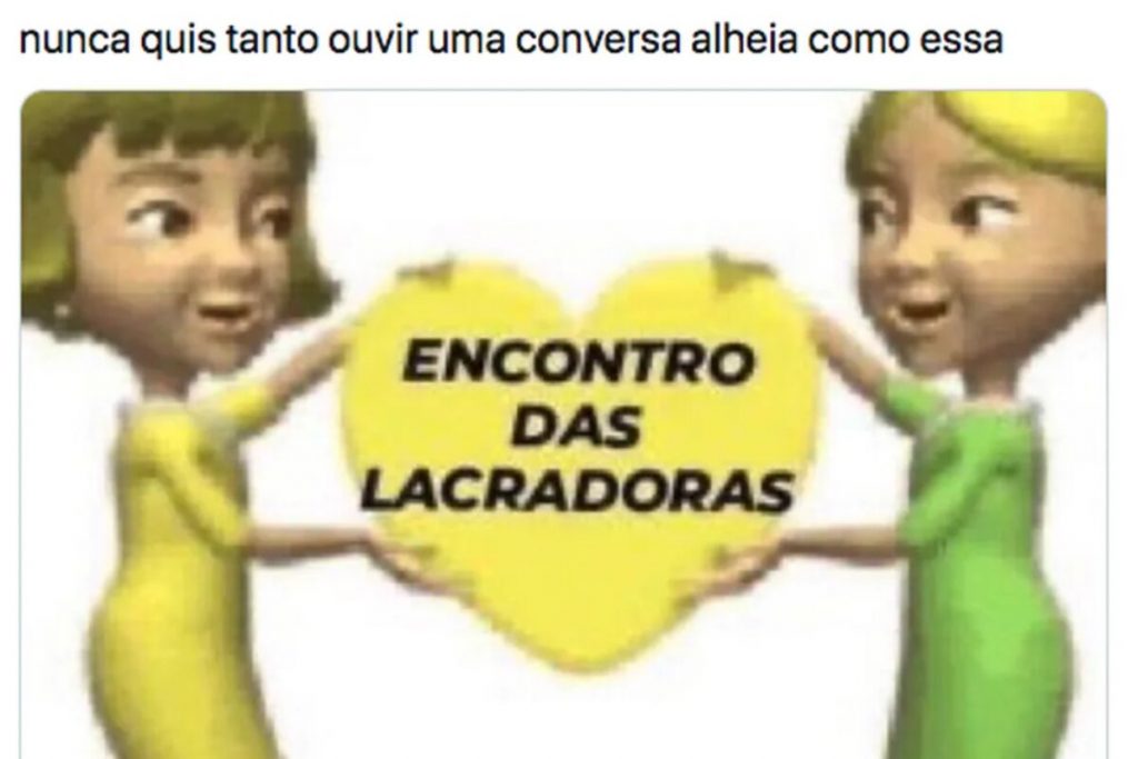 Meme do encontro entre Gisele Bündchen e Shakira