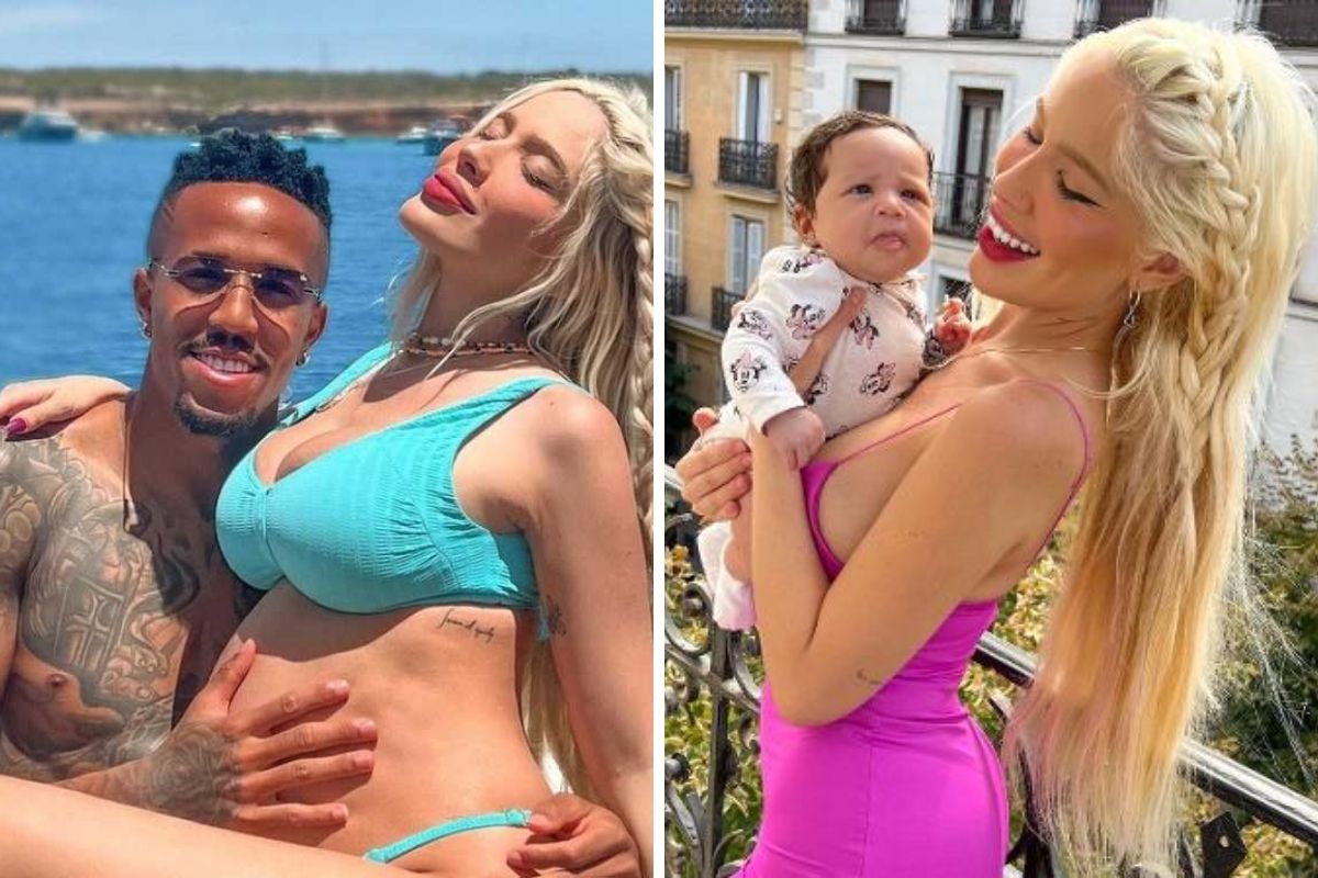 karoline lima, éder militão e filha