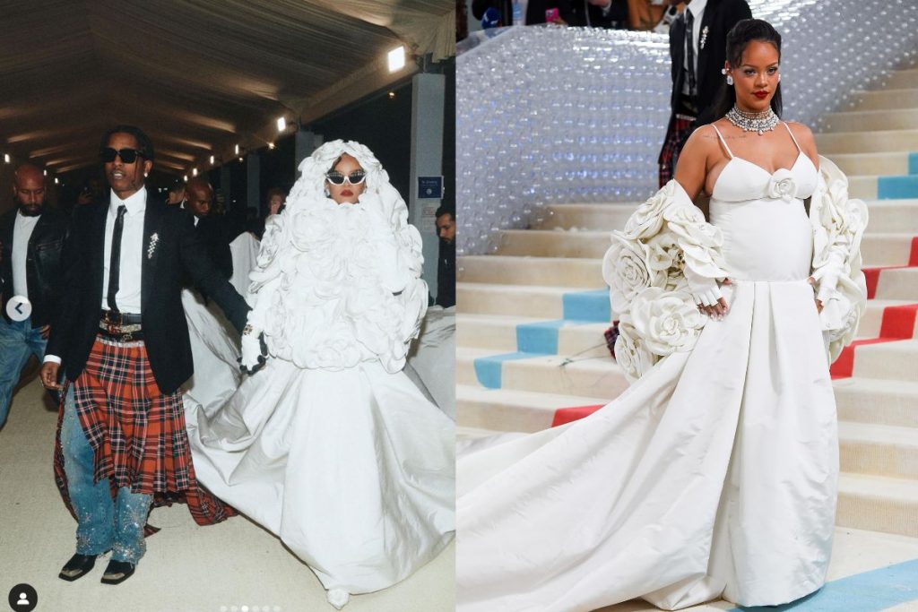 rihanna-usa-anel-de-diamante-no-dedo-do-pecc81-quem-pode-pode-3-1024x683-1 ook de Rihanna no dia do Met Gala de 2023