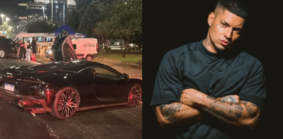 Filipe Ret tem carro de 3 milhões de reais apreendido em blitz