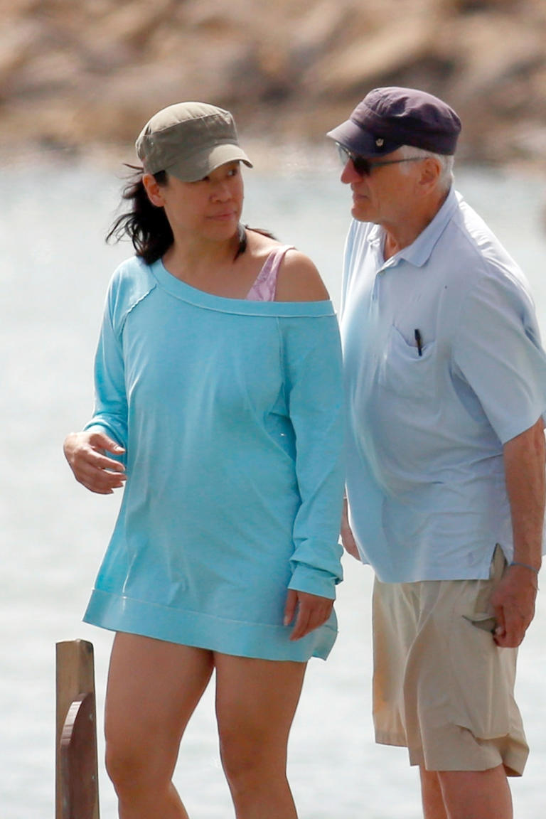 Robert de Niro e Tiffany Chen (Foto: Reprodução/Page Six)