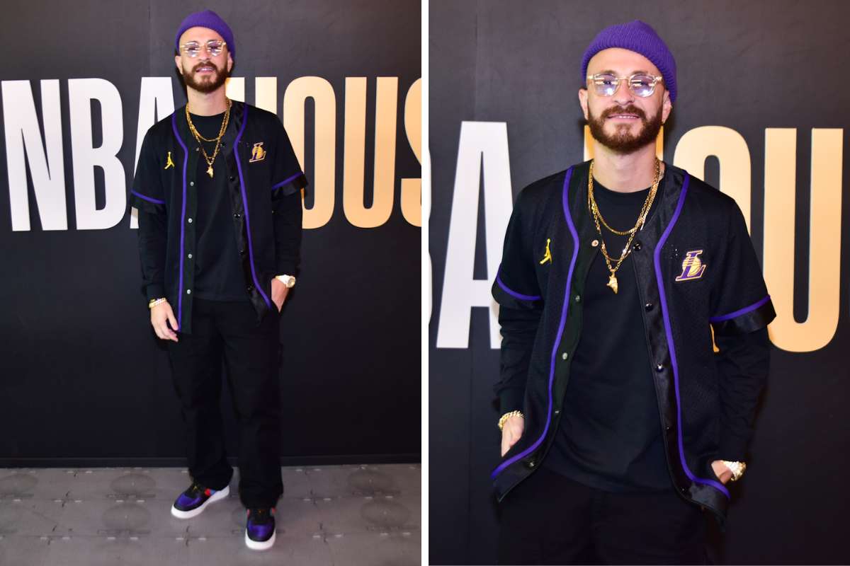 Fred Bruno na NBA House.