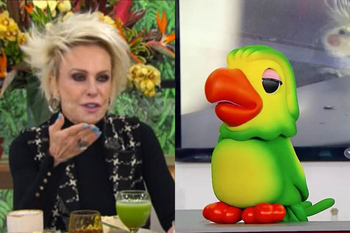 Ana Maria Braga e Louro Mané