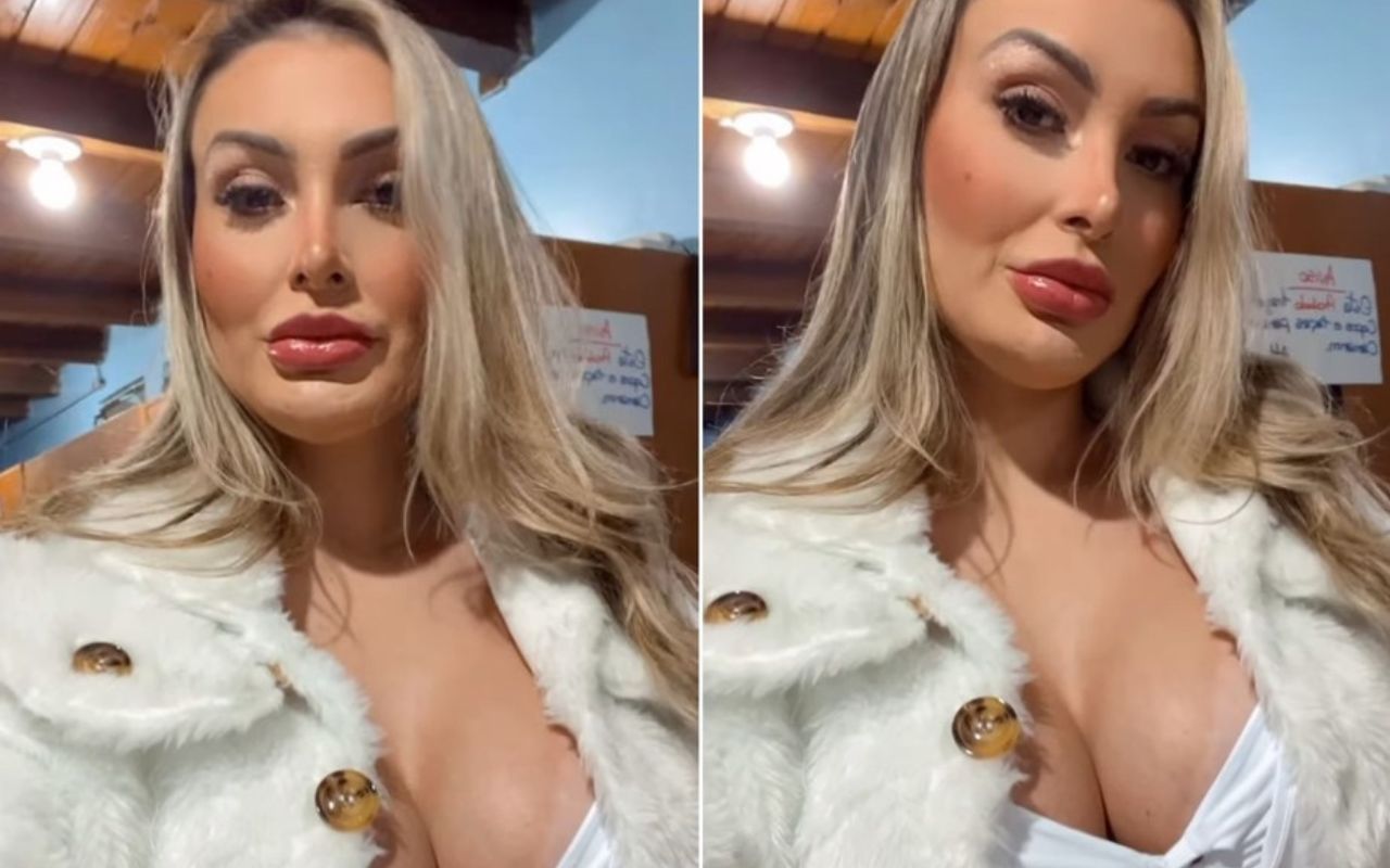 Andressa Urach retorna à boate adulta e rebate críticas