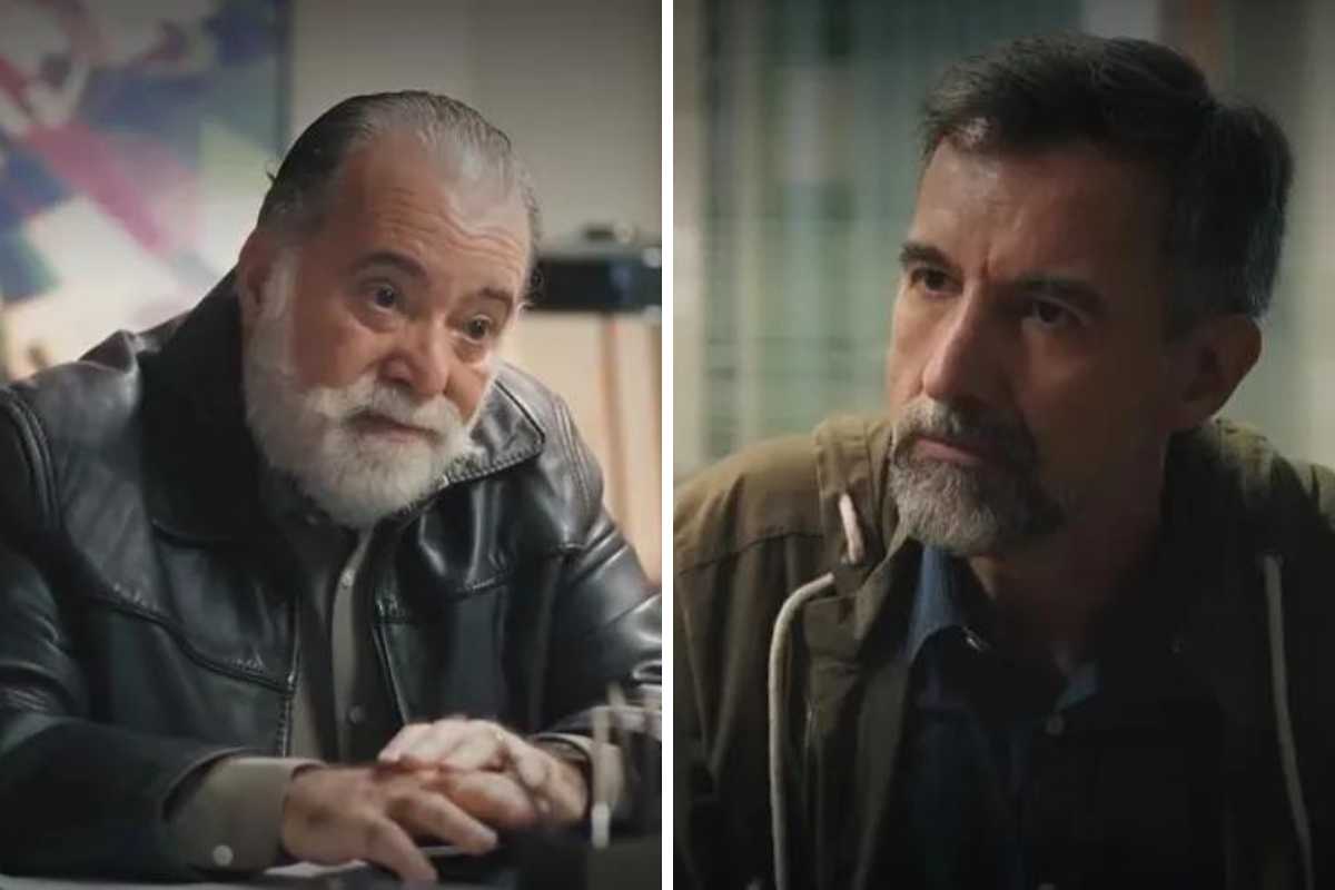 fotomontagem de antonio (tony ramos) e ademir (charles fricks) em terra e paixão